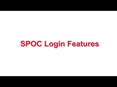SPOC Login Feature