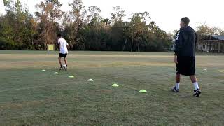 Training With Rush Da Player Noah Soccer Training
