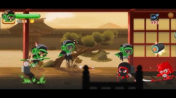 Ninja Dash | World 04 Level 01 | Gameplay