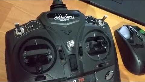 Quadcopter simulator improvement (SmartPropoPlus, Dell laptop, Devo 7E)