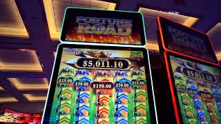 Fortune Road Power of the Samurai SLOT MACHINE BONUS at Resorts World Las Vegas