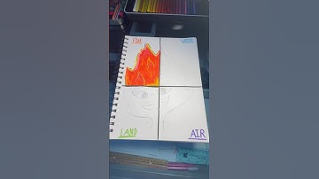 DRAWING EMBER LUMEN IN 4 DIFFERENT ELEMENTAL STYLES!!!(part 1)#art #drawing #posca #elemental