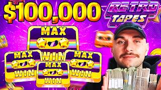 RETRO TAPES IN PRINTING WITH MAX WIN AND CRAZY HITS!!!!