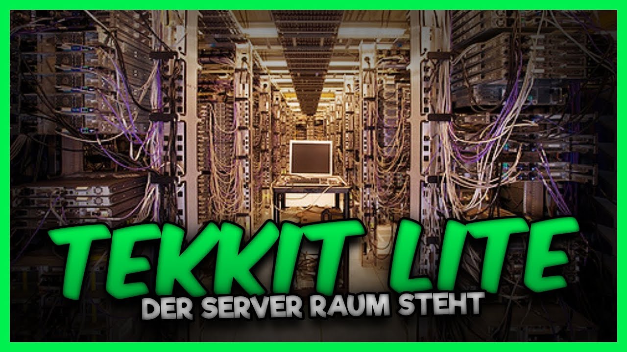Der Serverraum steht!  🔸  TEKKIT LITE S04  🔸  