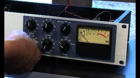 Step Three: Gain Reduction Meter Tracking Adjustment