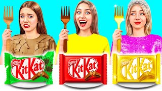 Kaya Vs Bangkrut Vs Sangat Kaya Makanan Tantangan  Resep Dapur Lezat Oleh Jelly Do Challenge