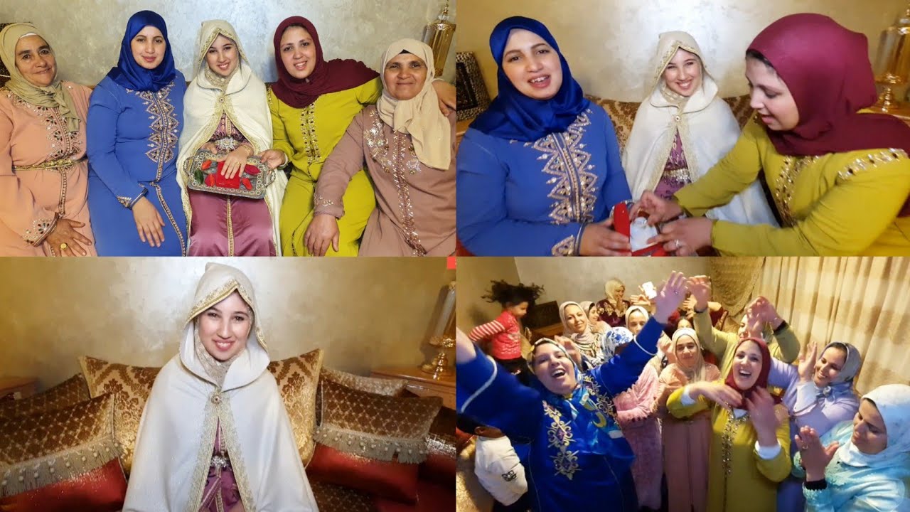 العروسة استقبلتنا👰‍♀️والهدية قدمنا لها🎁❤وردة فعلها صدماتنا😳🤔....