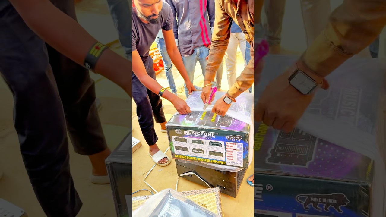 Musictone 1000 watt amplifier