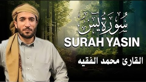 سورة يس كاملة (مكتوبة ) للقارئ الشيخ محمد الفقيه _ تلاوة خاشعة ومؤثرة😌💚_Fu