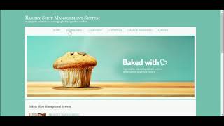 C#, ASP and MySQL Project on Bakery Shop Management System