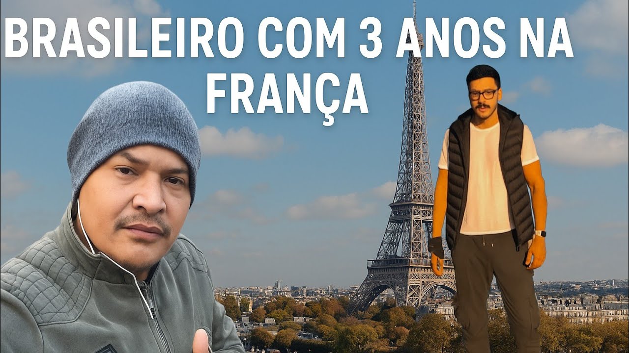 🛑PAPO RETO COM BRASILEIRO , 3 ANOS MORANDO E TRABALHANDO NA FRANÇA 