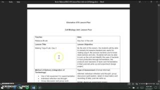 EDUC476 Fieldwork and Practicum Reflection #2