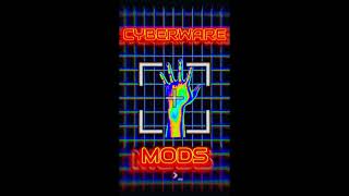 Cyberware Mods Poster VERTICAL