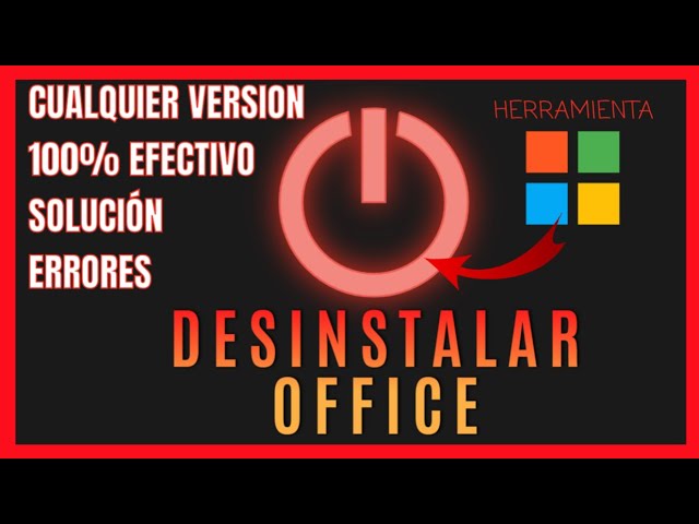 ⛔ Desinstalar Office por completo - Reparación de errores y borrado total ✓  - YouTube