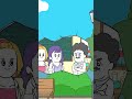 ギャル研はそろ谷のパクリ?【コラボ】【アニメ】【ギャル研】#shorts