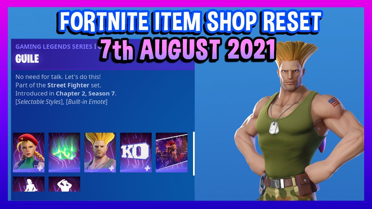 Street Fighter's Cammy And Guile Coming To Fortnite August 7th –  NintendoSoup