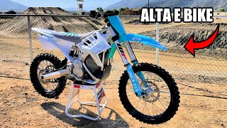 First Ride on NEW Alta Redshift E-BIKE!