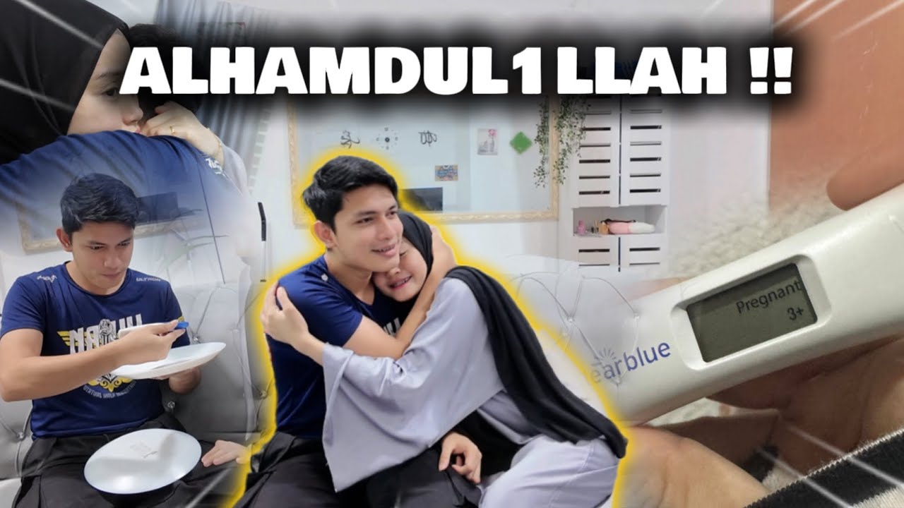 TIYA PREGNANT ALHAMDUL1LLAH !!! SULONG NAK JADI DADDY YAHOO0 !!! BABY 2025 COMING !!!