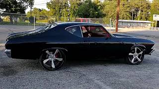 stitched by slick 69 Chevelle & 66 Impala first test drive