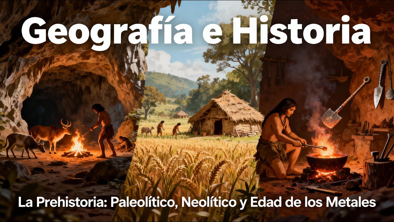 La Prehistoria: Paleolítico, Neolítico y Edad de los Metales ...