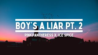 Download lagu PinkPantheress, Ice Spice - Boy’s a liar Pt. 2 (Tiktok version)