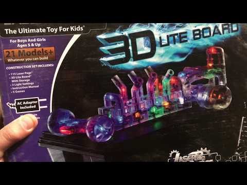 Laser Pegs 3D Lite Board Kit Overview
