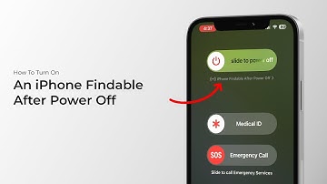 Hoe zet ik mijn iPhone Findable aan nadat deze is uitgeschakeld?