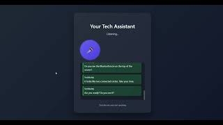 TechBuddy-An AI Voice assistant Agent Demo #AmazonNova