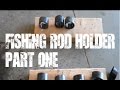 Knowledge Fishing pole holder garage 