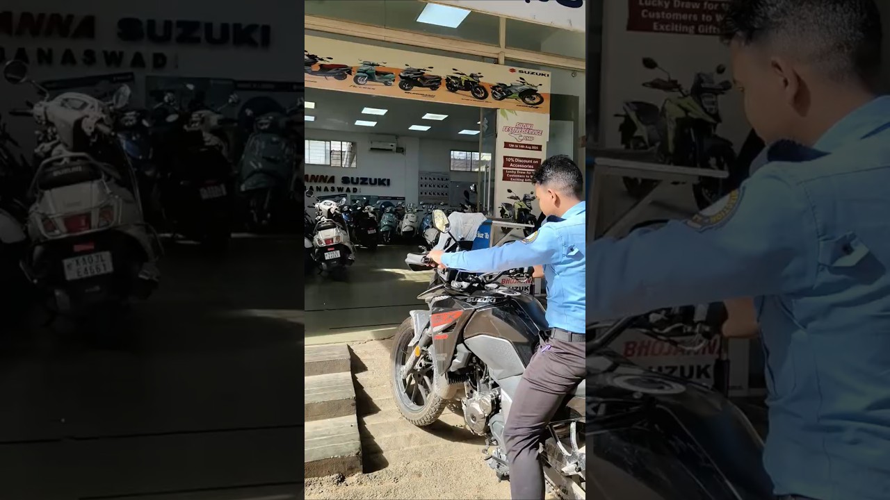 First service of Suzuki V Strom 250 SX | Bill and Issues addressed