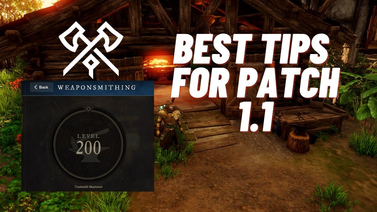 New World: Weaponsmithing Leveling Tips - YouTube