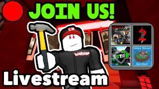 🔴 i BUILT a map.. | Roblox Area 51, MM2, & More! [Variety]