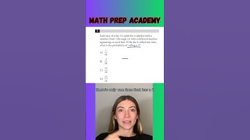 Dont get confused with this probability question on the SAT! #sat #math #testprep