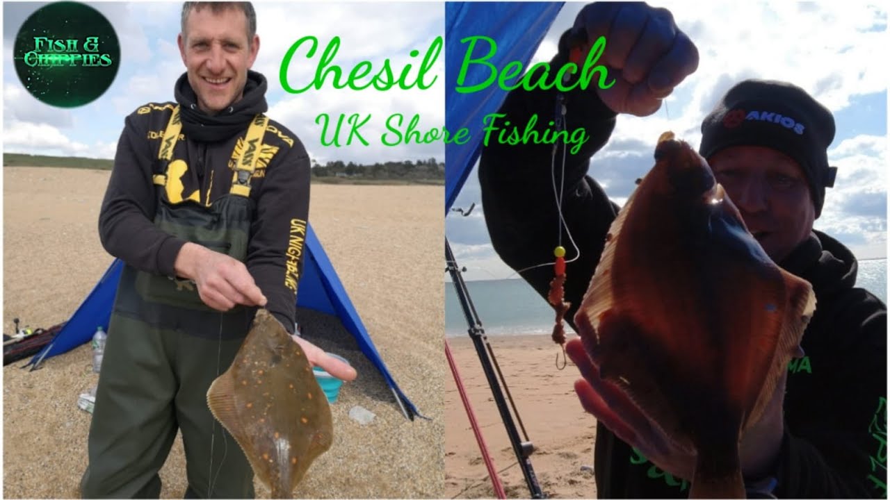 Chesil Beach Plaice fishing April 2022 YouTube