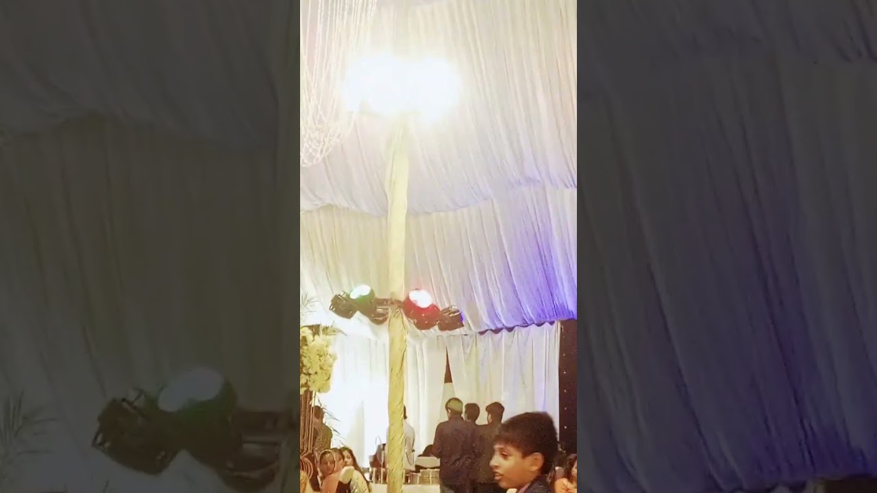 Wedding Colors Spotlight with LED Lights  