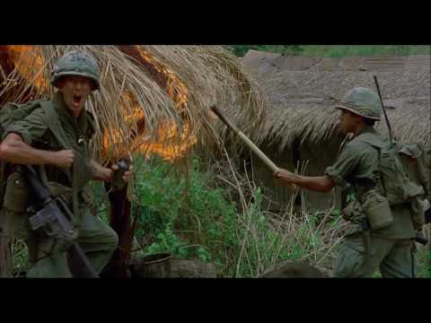 Burning of Village in Platoon
