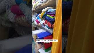 Makola market in Ghana has the coolest fabric #africanfashion #ghana #africanmarket