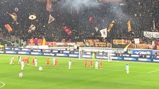 LAZIO-ROMA 1-0 RIGORE DI ZACCAGNI SOTTO LA CURVA SUD