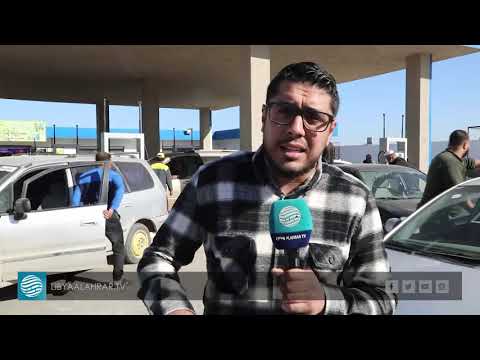 محطات الوقود في طرابلس تشهد ازدحاما منذ عدة أيام 