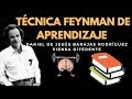 TÉCNICA FEYNMAN DE APRENDIZAJE - CÓMO APRENDER MÁS RÁPIDO Y MÁS PROFUNDO 📓✍🏼👨🏻‍💻