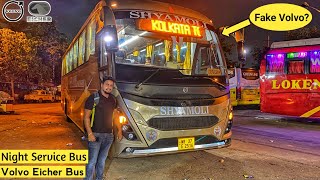 Kolkata to Digha Night Service Volvo Eicher Bus | Shyamoli Paribahan Premium Bus Service screenshot 5