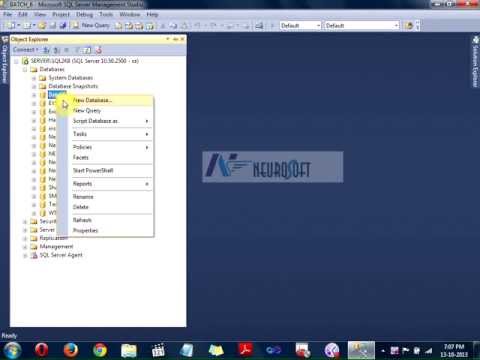 Lecture # SQL - 007. Simple way to take Backup & Restore Database