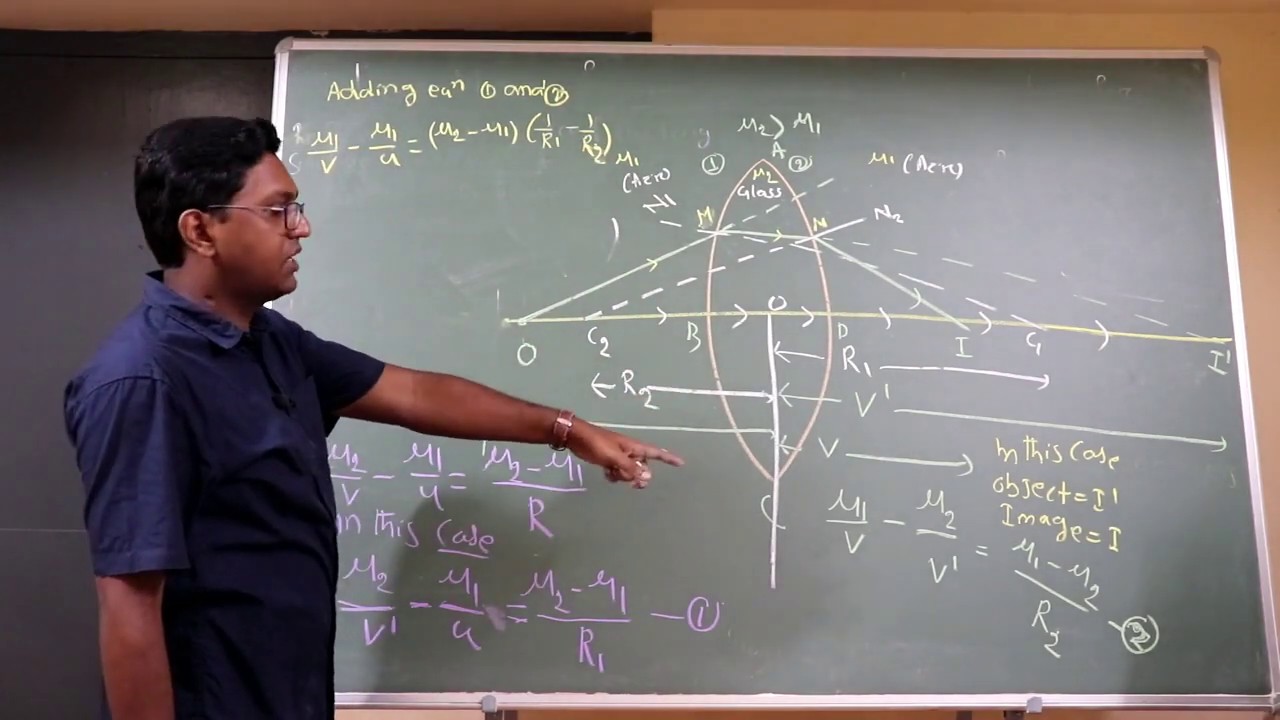 RAY OPTICS - 19 || LENS MAKERS FORMULA AND THIN LENS EQUATION || ODIA