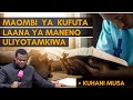MAOMBI YA KUFUTA MANENO YA LAANA ULIYOTAMKIWA