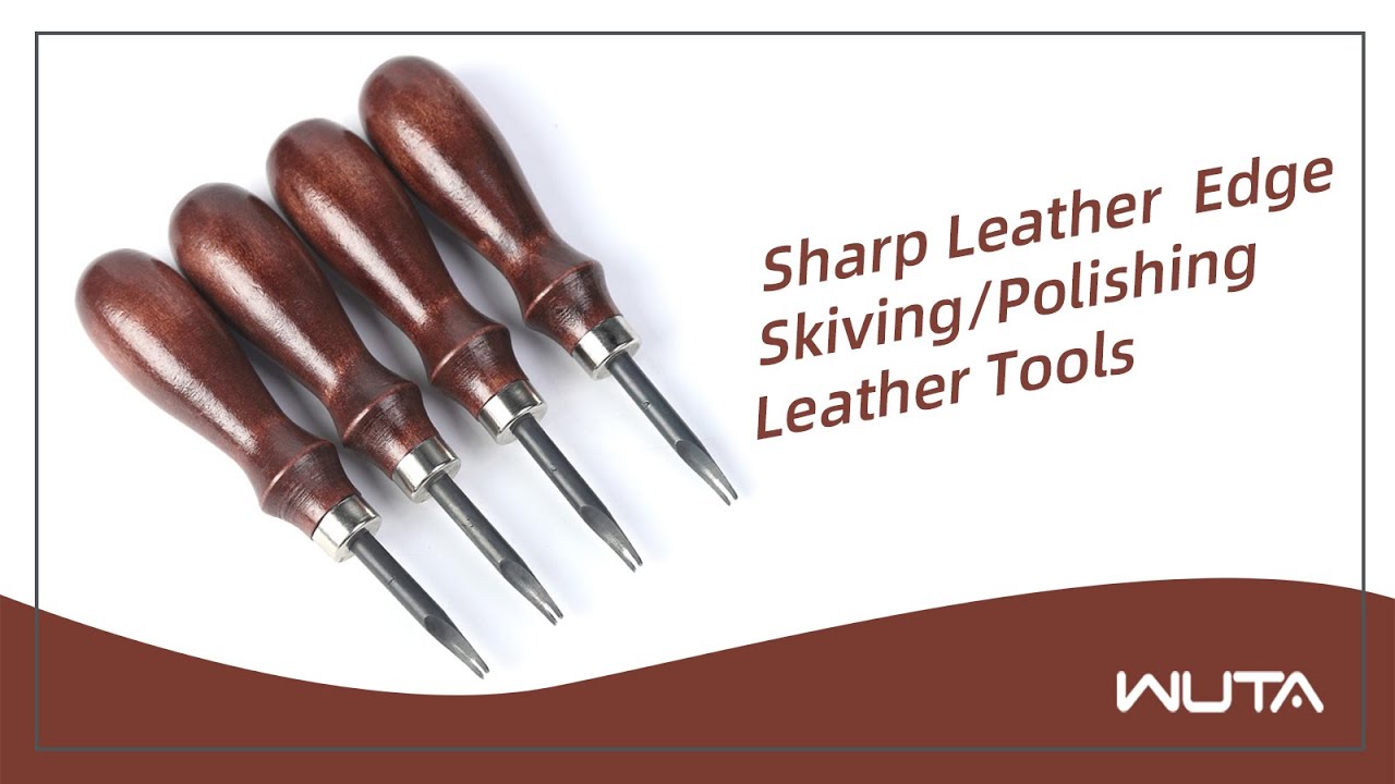QJH Sharp Leather Edge Beveler Edge Skiving/Polishing Tool Belt