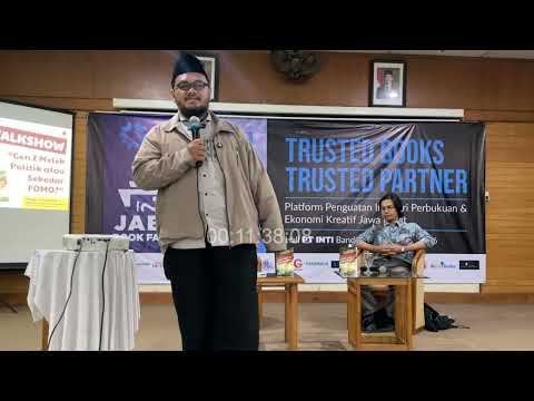 TALKSHOW GENZ MELEK POLITIK ATAU FOMO & NGOMONGIN BUKU BARU GURU GEMBUL