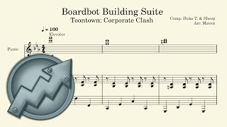 Toontown: Corporate Clash - Boardbot Building Suite (2 Pianos+More)