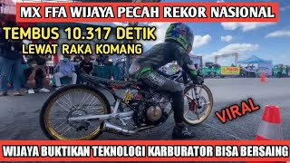 Jebret💥MX WIJAYA RACING MENJADI MOTOR TERCEPAT DI INDONESIA PADA KELAS FFA 4 TAK 402 M, EVENT IDW