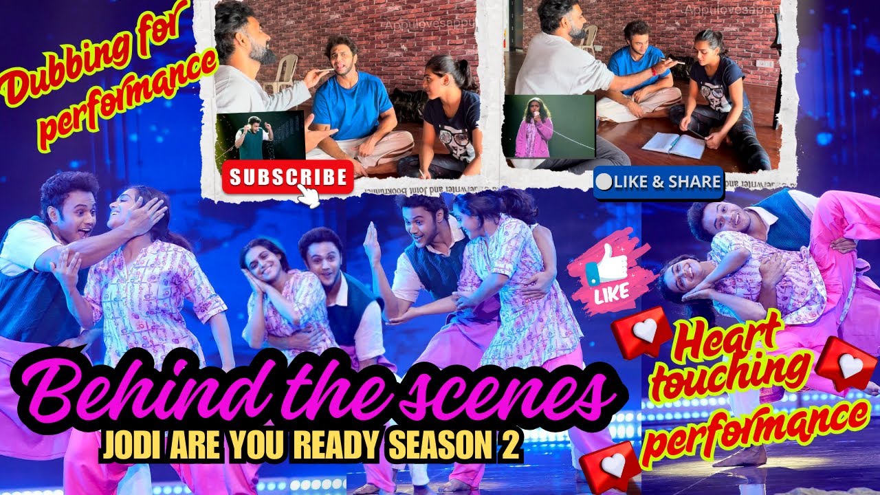 Dubbing for the performance🧿😍| Behind the scenes of“Keep in touch”❤️🔥| Deeshal own Voice😱 #dance