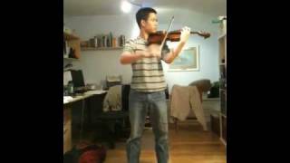 Galen play violin